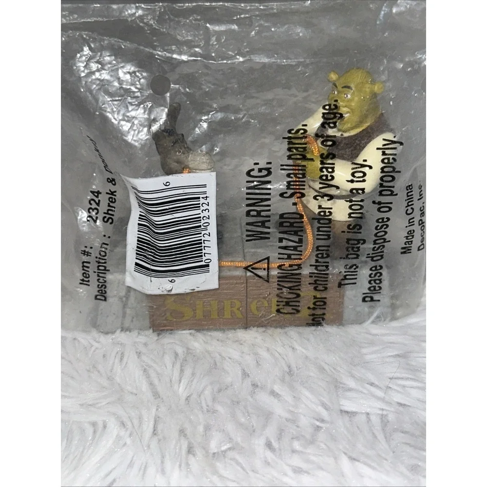 SHREK & DONKEY CAKE KIT TOPPER LAY ON DecoPac NEW UNOPENED